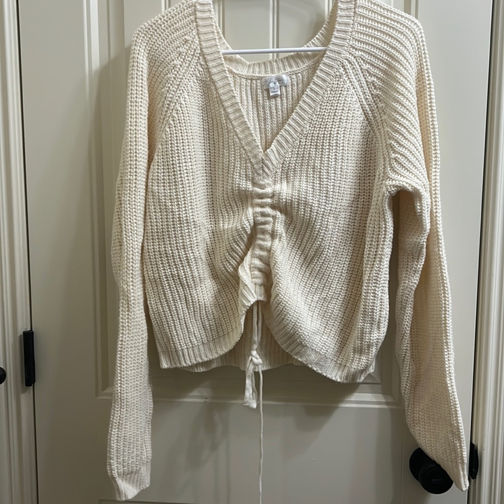 J For Justify Long Sleeve Sweater